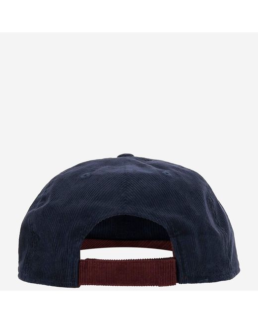 Autry Velvet Cap mit Logo in Blue für Herren