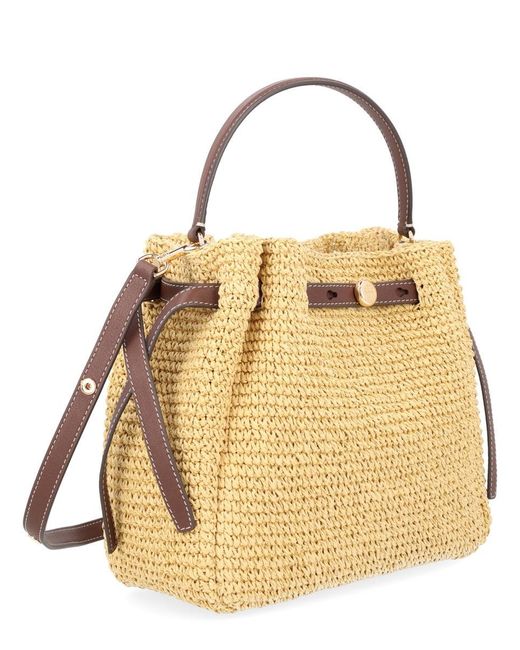 Tory Burch Metallic Borsa "Romy" A Secchiello