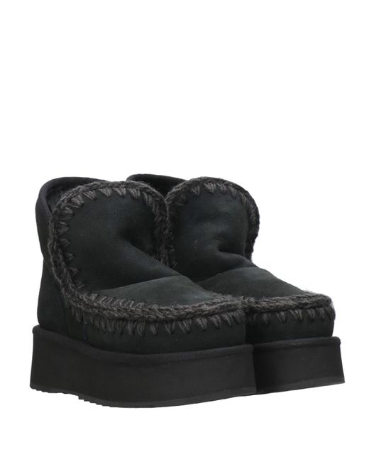 Mou Black Boots