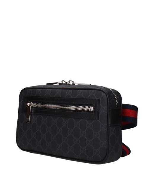 Gucci Black Backpacks And Bags Fabric