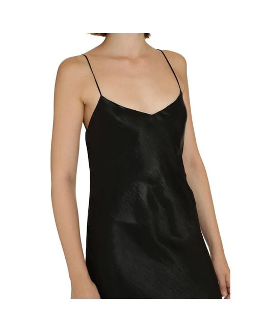 Saint Laurent Black Maxi Dresses