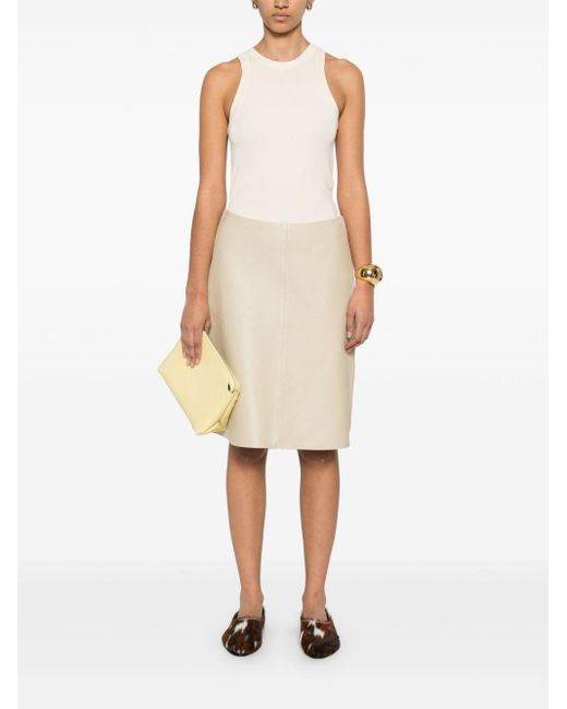 Totême White Sleeveless Top