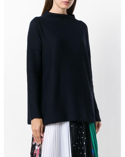 Daniela Gregis Black Wool Turtle-Neck Sweater