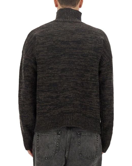 Etudes Studio Black Jersey With Logo for men