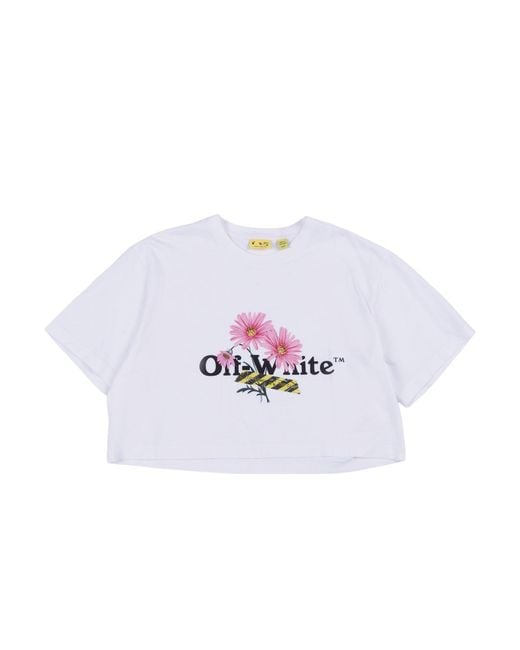Off-White c/o Virgil Abloh White Daisy Logo Box Tee S/S