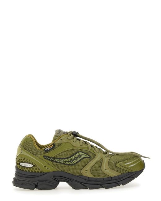 Saucony "Progrid Triumph 4" Sneaker in Green für Herren