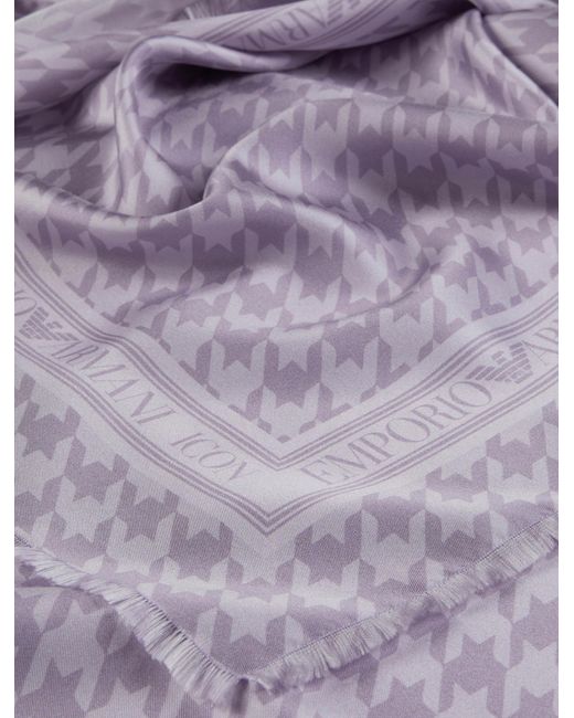 Emporio Armani Purple Schals lila