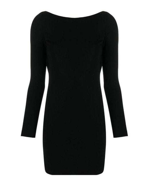 DSquared² Black Chain-Embellished Minidress