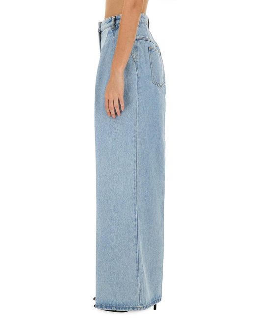 Nina Ricci Blue Wide Jeans