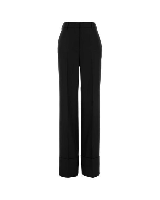 Valentino Garavani Black Wool Pant