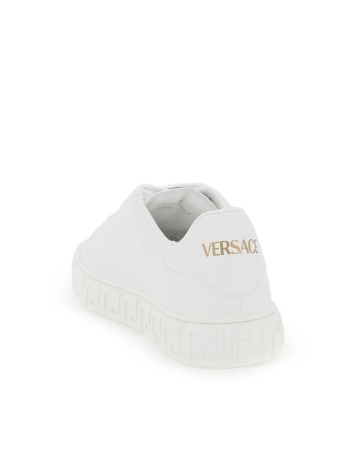 Versace Greca Sneakers in het White