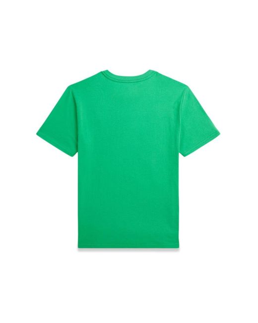 Polo Ralph Lauren Green Ss Cn Tops T Shirt