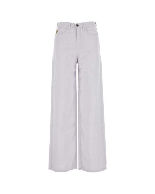 Lois White Linen Pants
