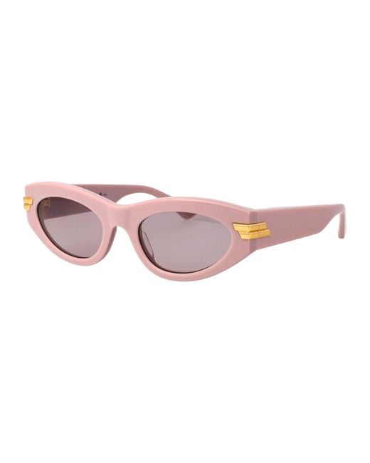 Bottega Veneta Pink Sunglasses