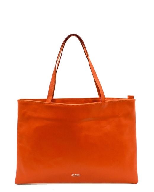 LA ROSE Orange Tote Bag Mango