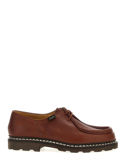 Paraboot Brown 'Michael' Derby Shoes