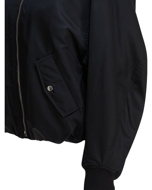 Givenchy Nylon Bomberjack in het Black