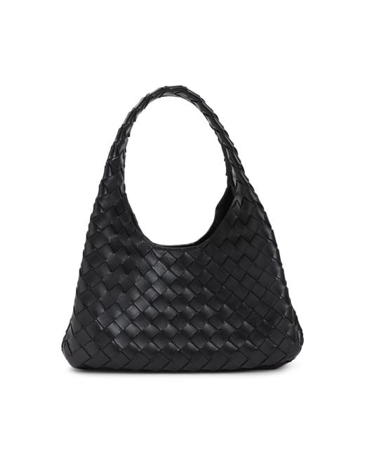 Bottega Veneta Black Campana Small Handbag