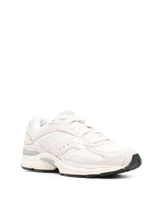 Saucony White Progrid Omni 9 Premium Sneakers for men