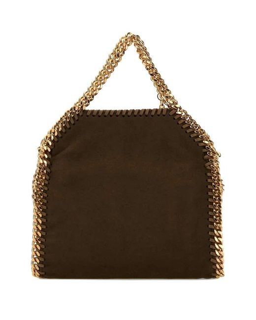 Stella McCartney Brown Tote Bag With Logo
