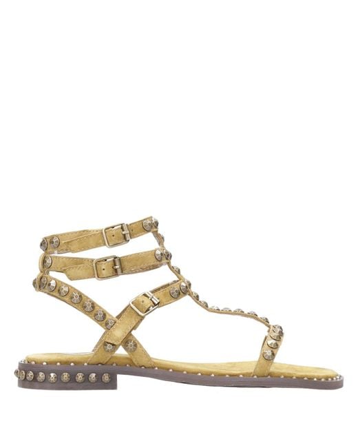 Ash Metallic Sandals