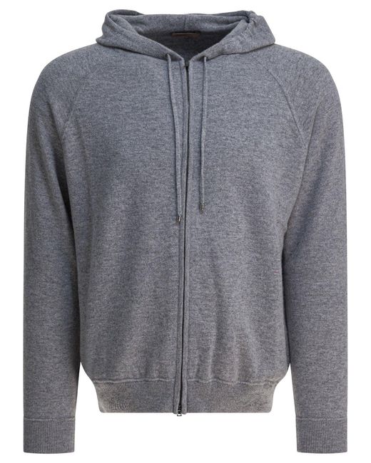 Herno Kasjmier Vest in het Gray voor heren