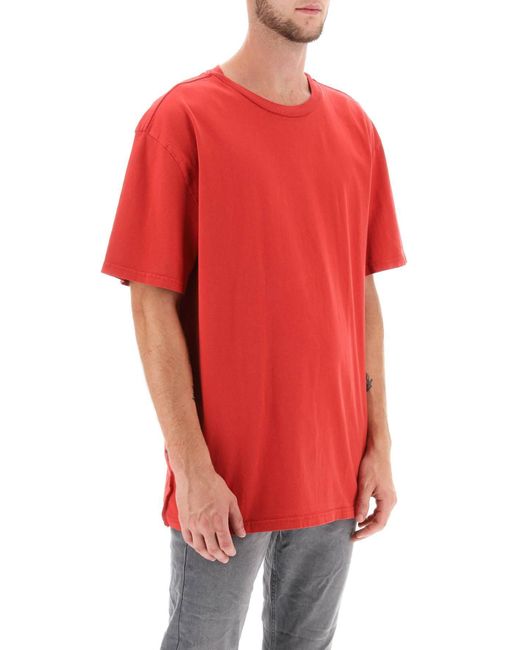 Ksubi Red '4 X4 Biggie' T Shirt for men