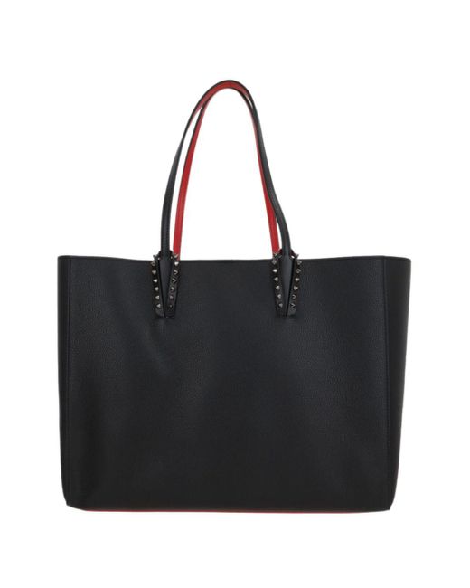 Christian Louboutin Black Cabata Large Borsa Shopping