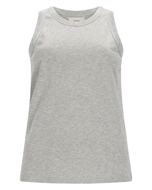 Loulou de Saison Gray Top "Poso"