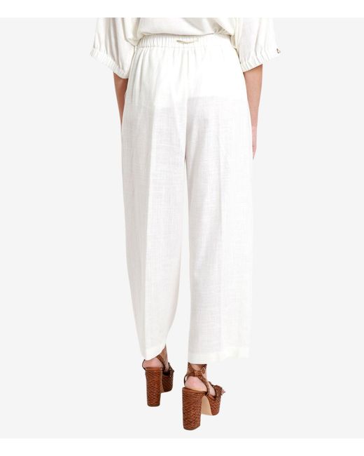 Herno White Trousers