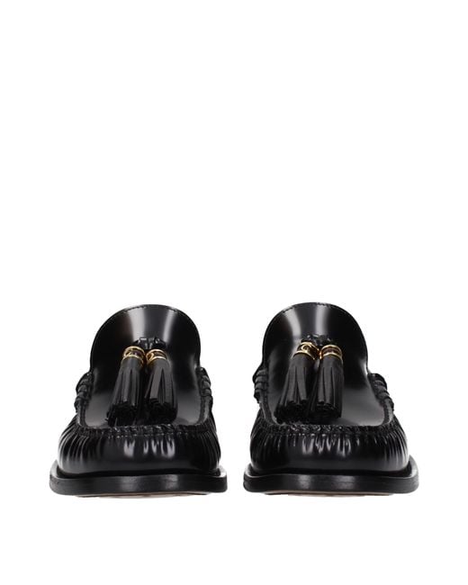 Dior Black D Academy Loafers Leather