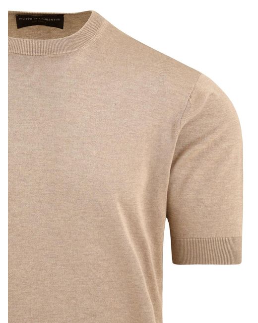 Filippo De Laurentis Natural Sweaters