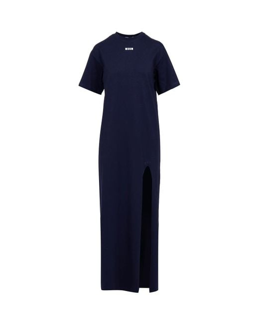 MSGM Blue Dresses