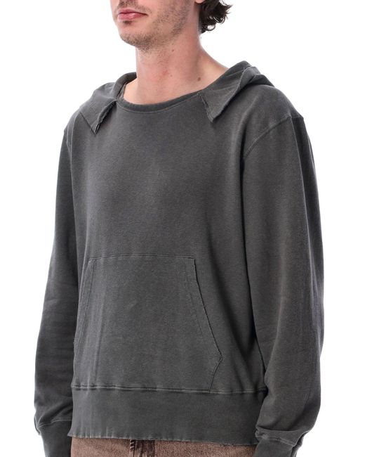 Our Legacy Gray Relic Washed Hoodie for men