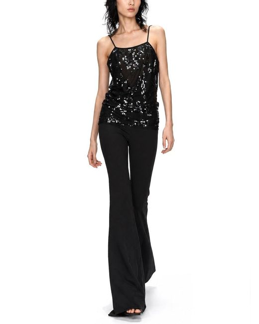 Rick Owens Black Carmen Trousers With Viscose