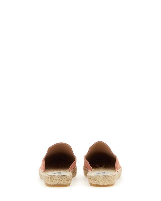 Manebí Pink Mules "hamptons"