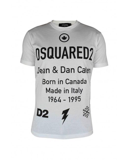 Camiseta DSquared² de color Gray