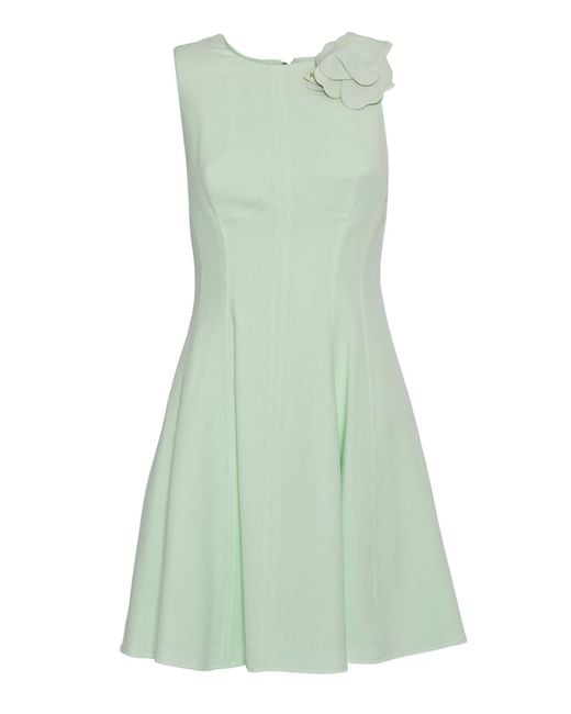 Elisabetta Franchi Green Midi Dress
