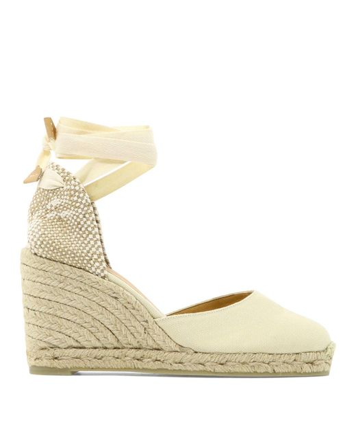 Espadrilles de Castaner en coloris Metallic
