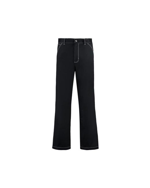 Prada Black Multi-pockets Cotton Pants for men