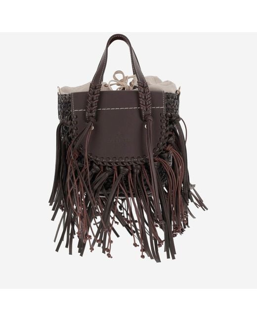 CUBA LAB Black Kuba Lab Habanera Cuoieria Bag Ebenholz