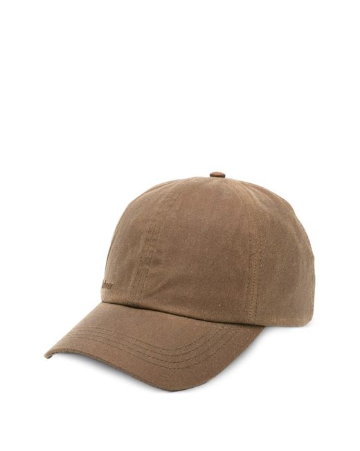 Barbour Brown Wax Sports Cap