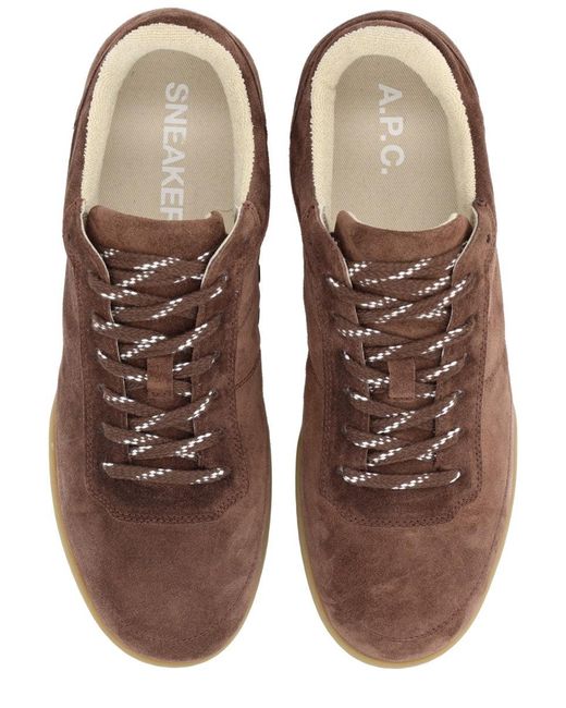 A.P.C. Brown Trainers