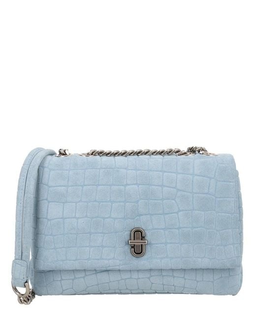 Marc Jacobs Blue Mini Slim Dual Shoulder Bag