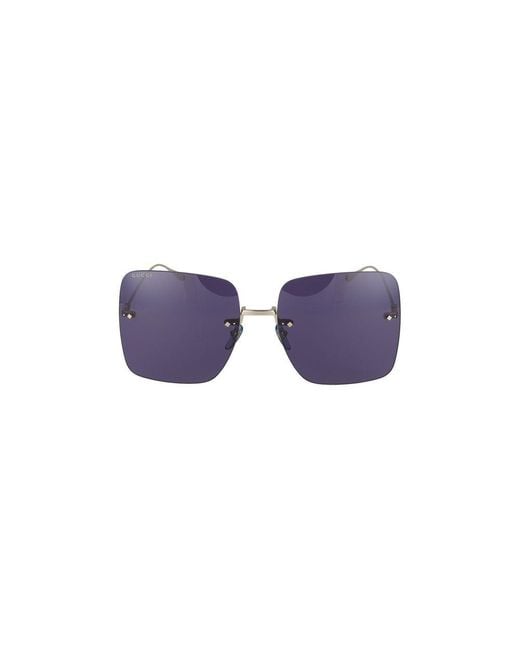 Gucci Purple Sunglasses Gg1147 S /19/135 for men