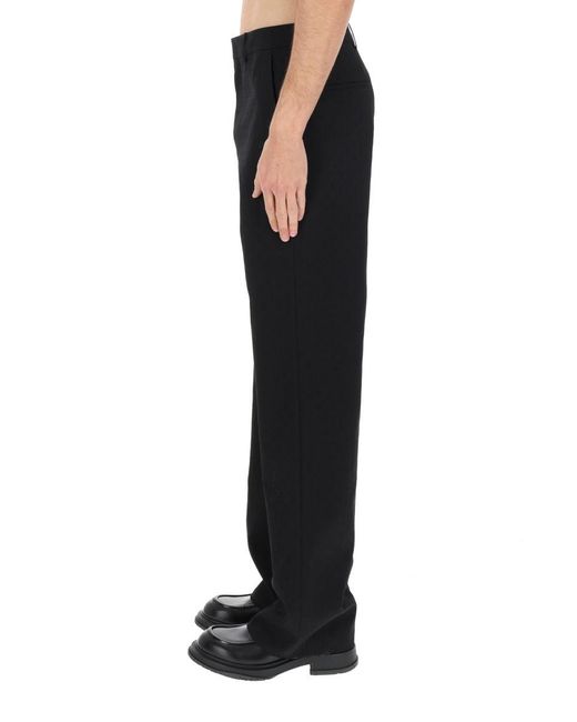 Gucci Black Gg Tailoring Pants for men
