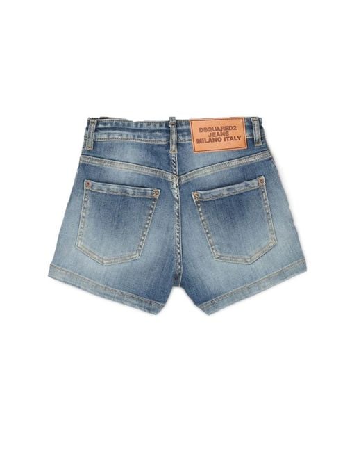 DSquared² Blue Shorts for men