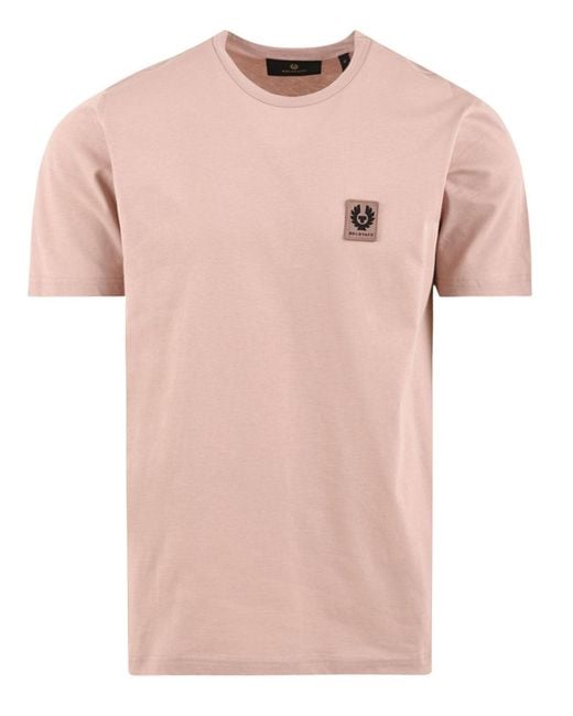 Belstaff Pink T Shirts And Polos
