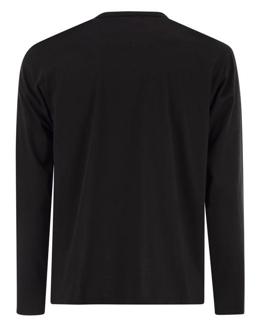Premiata Black Cotton Jersey T-Shirt for men