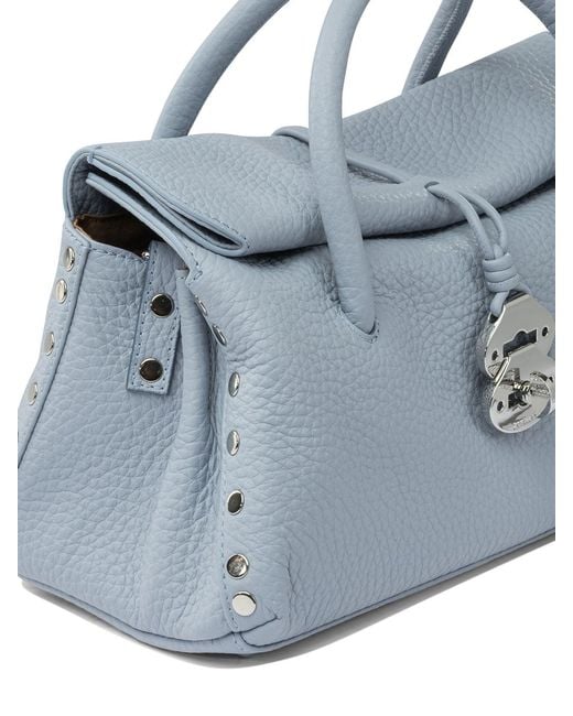 Zanellato "dotta" Handtas in het Blue